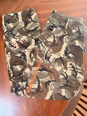 Bape Men's Camo Pants in Brown, Tan, Green